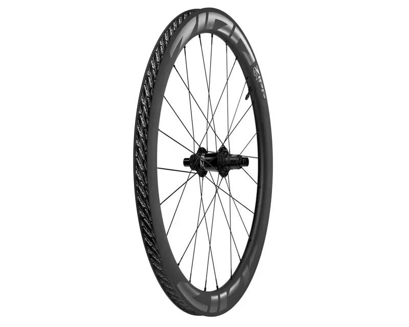 Zipp 404 S Carbon Tubeless Rear Wheel A1 in Dark Grey Graphic-1