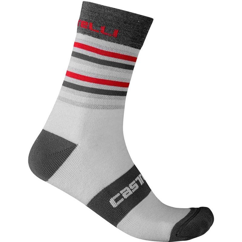 Castelli Gregge 15 Socks in Grey