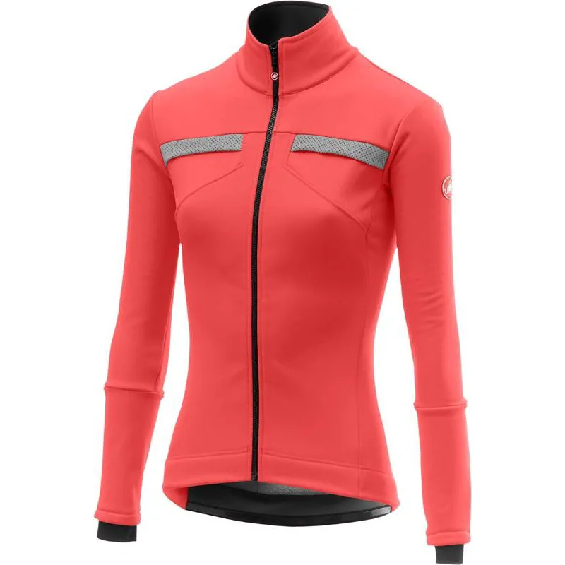 Castelli Dinamica Womens Jacket in Pink
