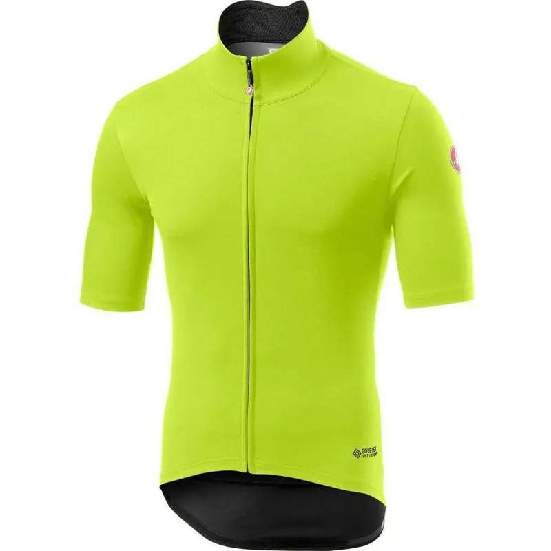Castelli Perfetto RoS Mens Light Jersey in Yellow