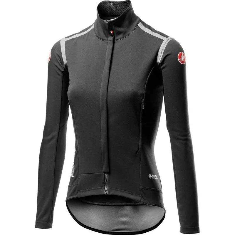 Castelli Perfetto RoS Womens Long Sleeve Jacket in Black