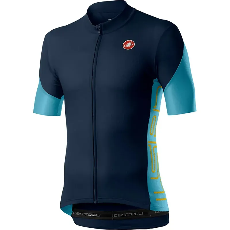 Castelli Entrata V Mens Jersey in Blue