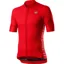 Castelli Entrata V Mens Jersey in Red