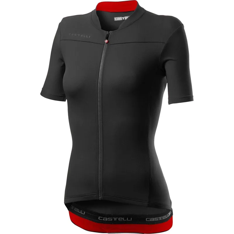 Castelli Anima 3 Womens Jersey in Black