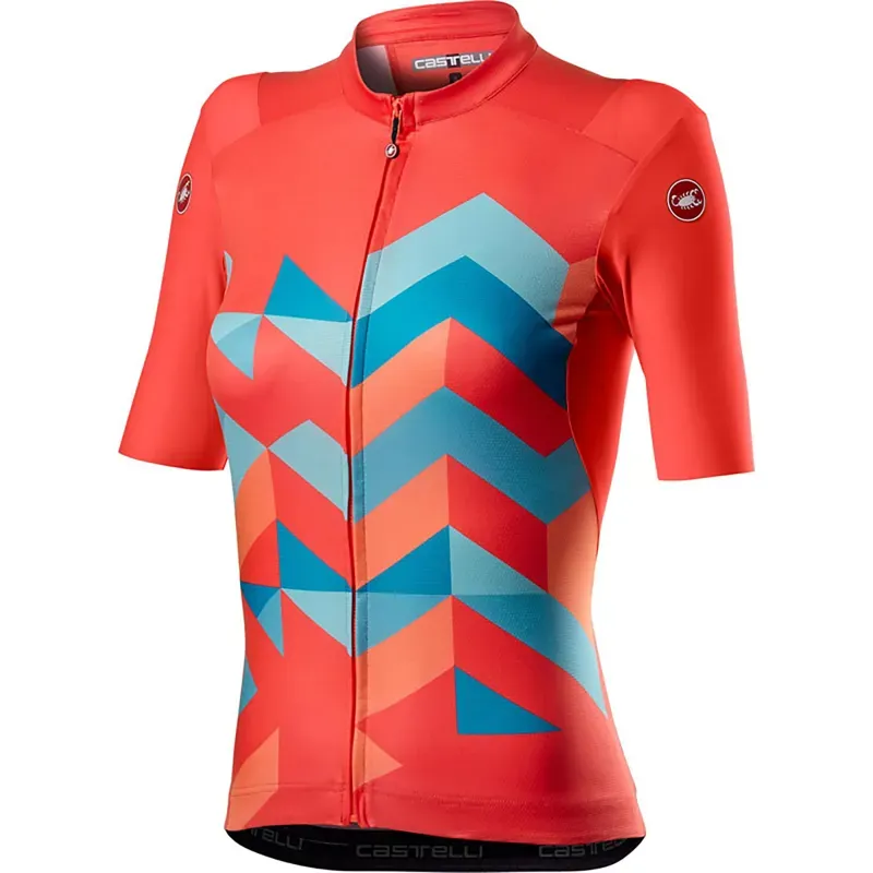 Castelli Unlimited Womens Jersey in Pink