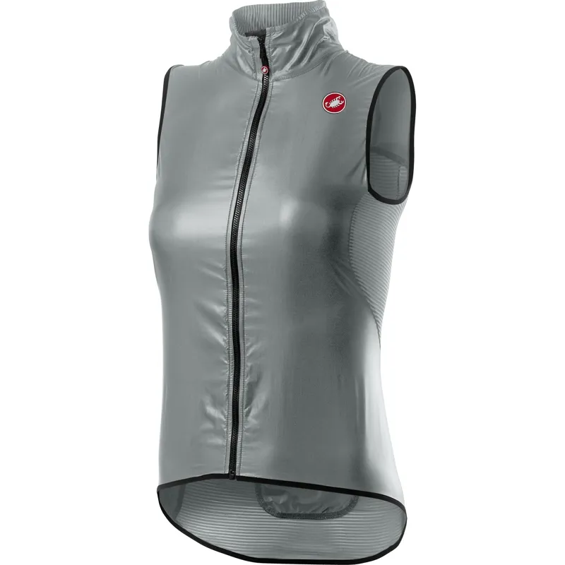 Castelli Aria Womens Vest in Silver