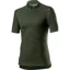 Castelli Tech Mens Polo Shirt in Green