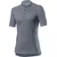 Castelli Tech Mens Polo Shirt in Grey