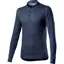 Castelli Tech Henley Long Sleeve Mens T-Shirt in Blue