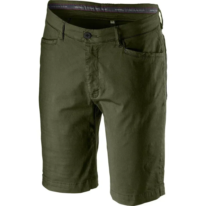 Castelli VG 5 Pocket Shorts in Green