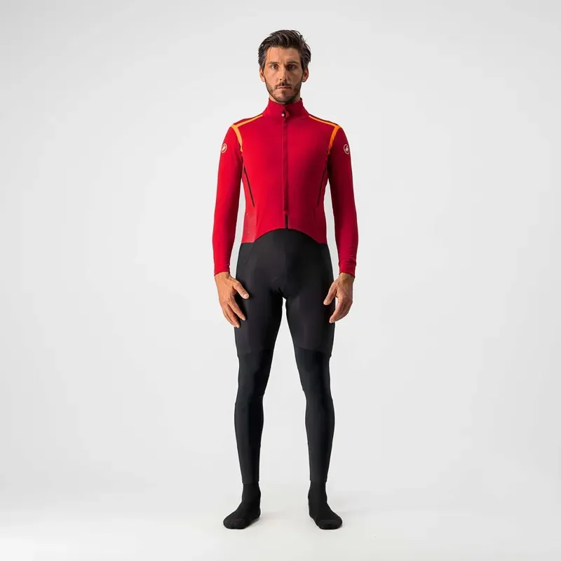 Castelli Sanremo RoS Mens Thermosuit in Red
