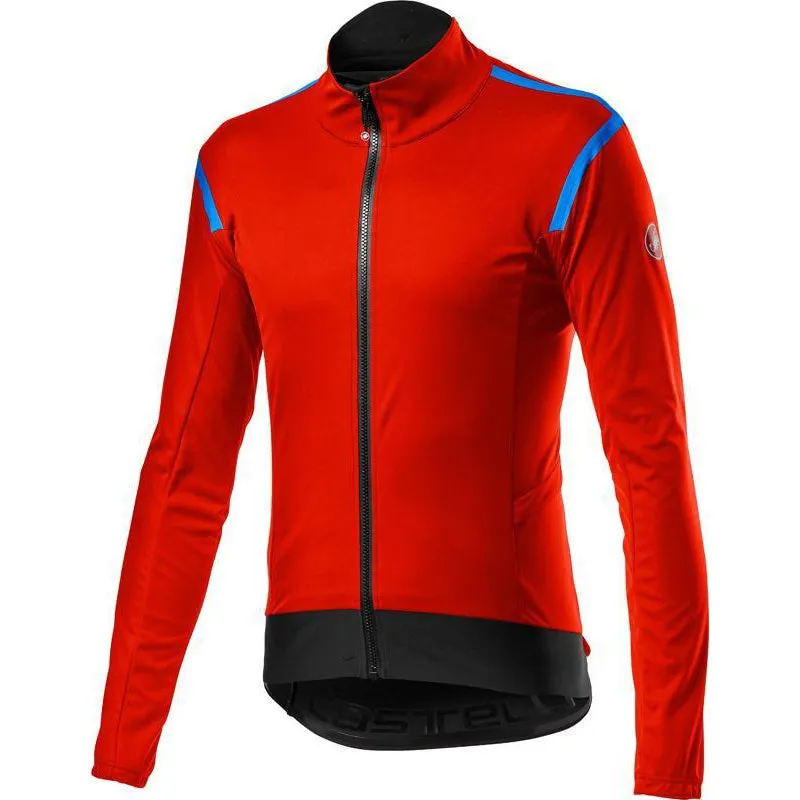 Castelli Alpha RoS 2 Mens Light Jacket in Red