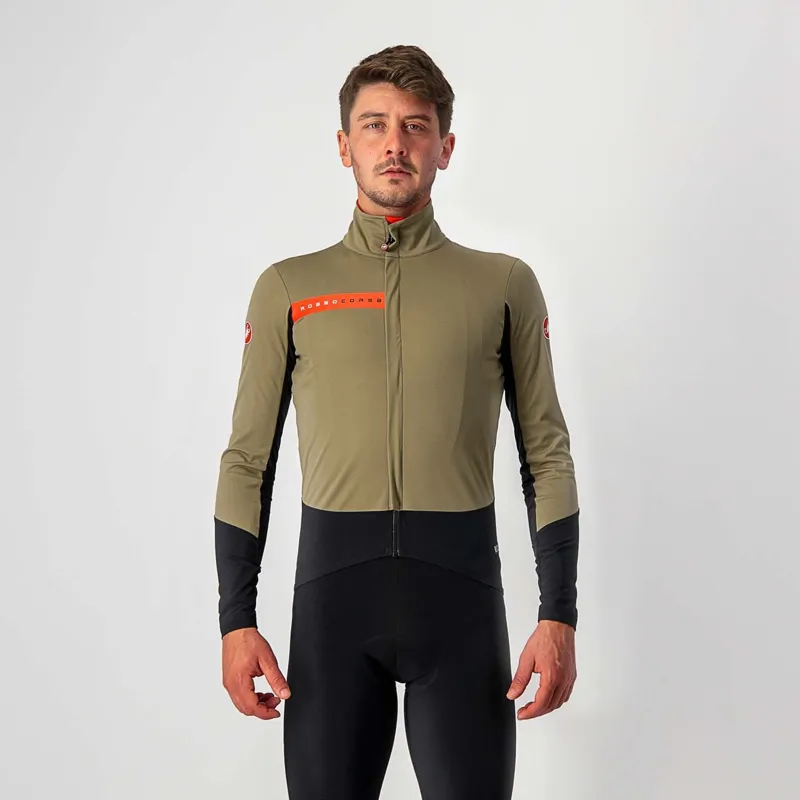 Castelli Beta RoS Mens Jacket in Green