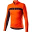Castelli Mortirolo VI Mens Jacket in Orange