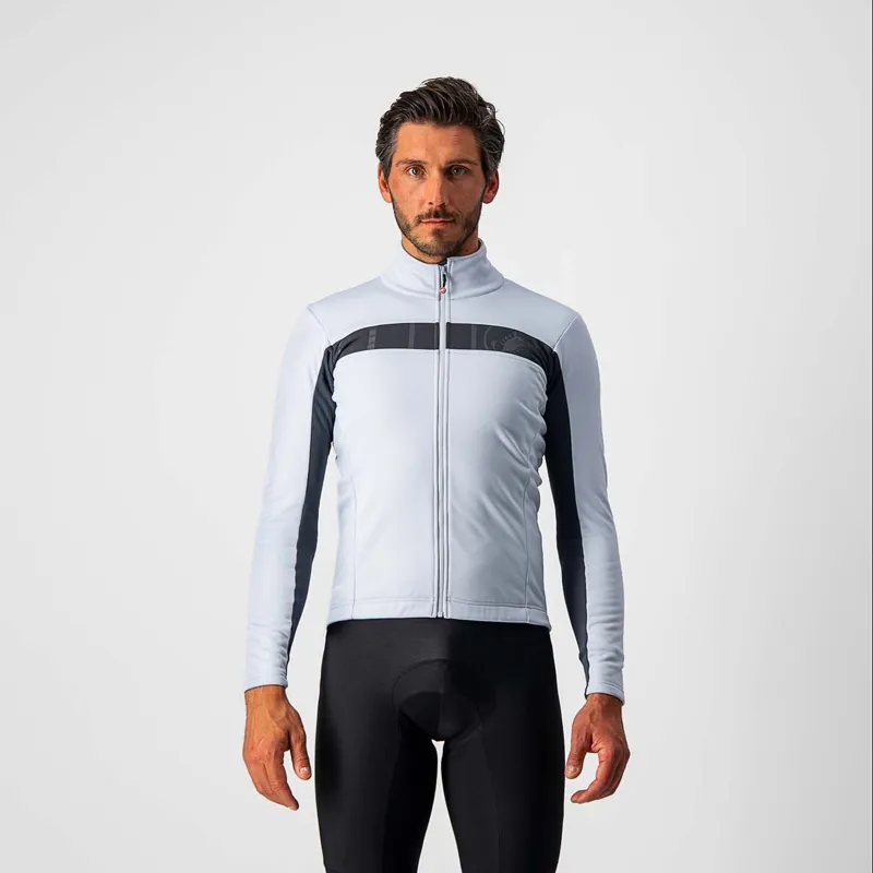 Castelli Mortirolo VI Mens Jacket in Grey