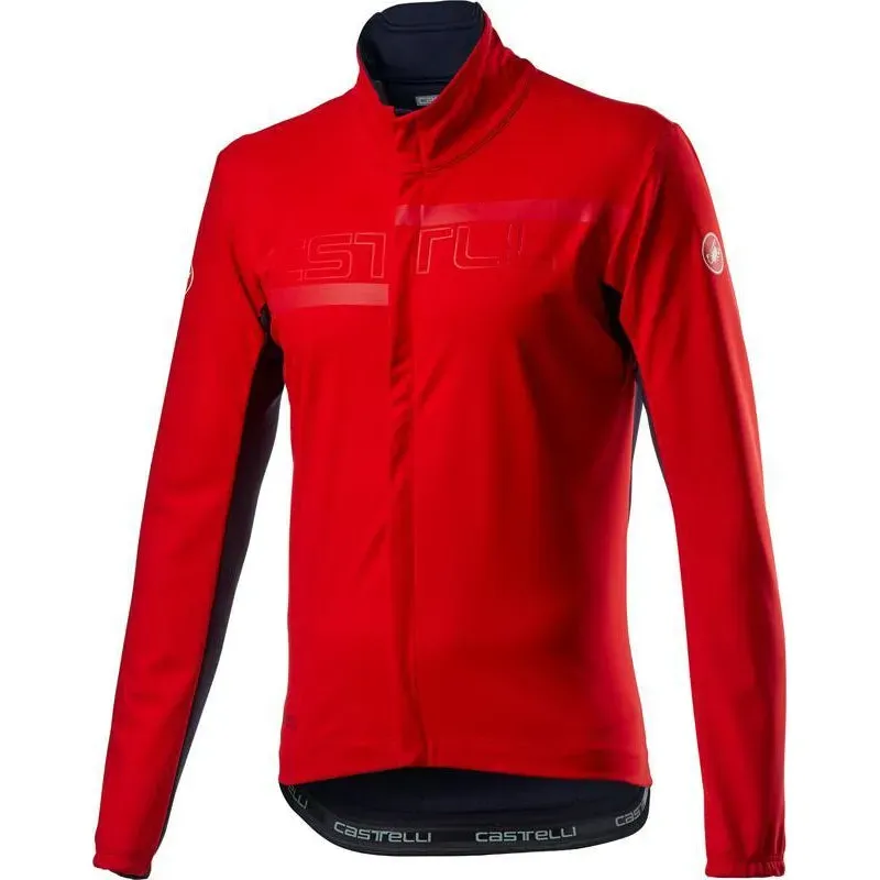 Castelli Transition 2 Mens Jacket in Red