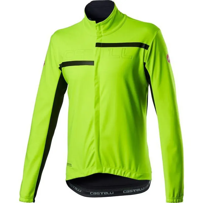 Castelli Transition 2 Mens Jacket in Yellow