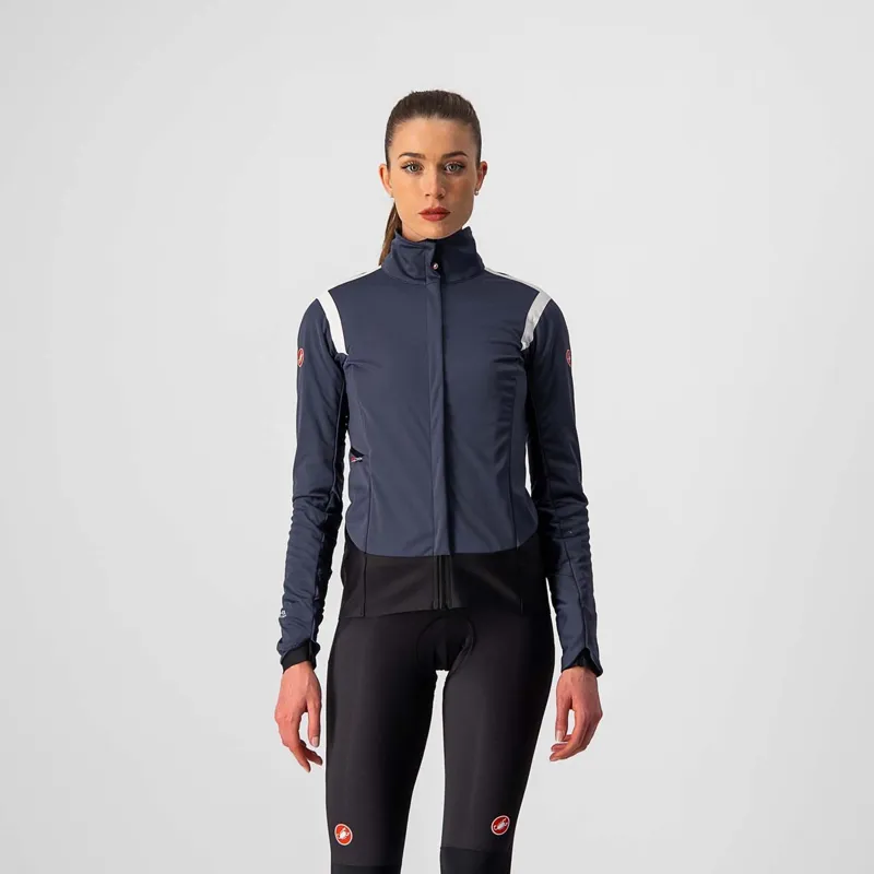 Castelli Alpha RoS 2 Womens Jacket in Blue