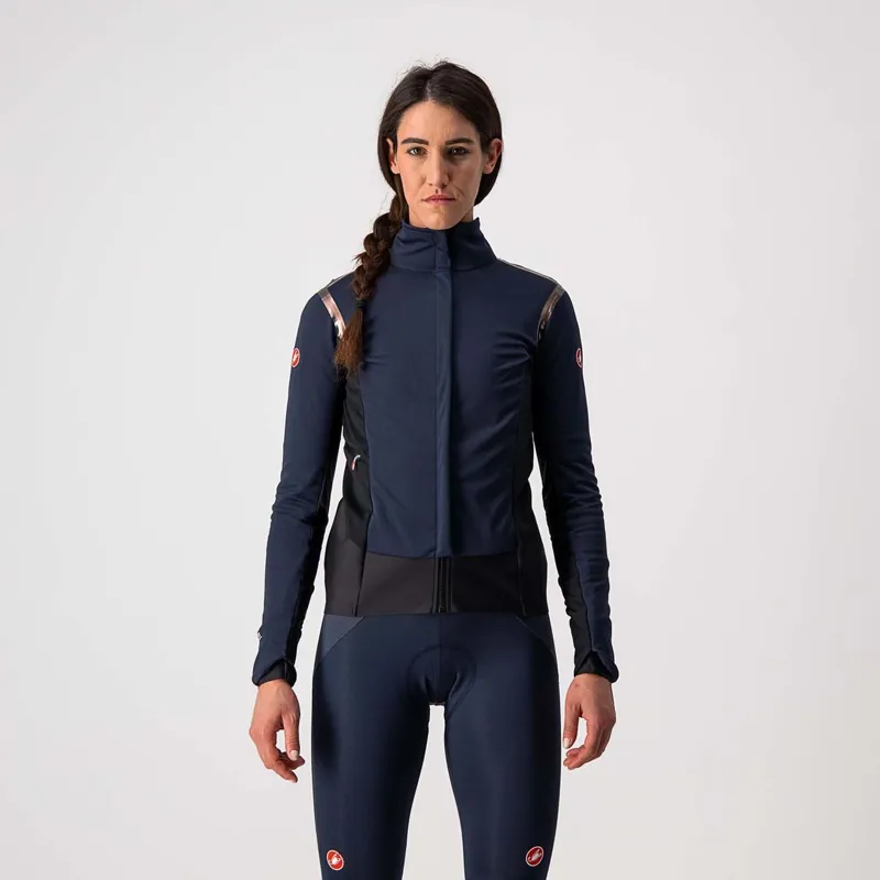 Castelli Alpha RoS 2 Womens Jacket in Blue