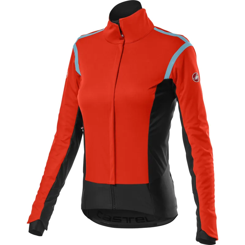 Castelli Alpha RoS 2 Womens Jacket in Red