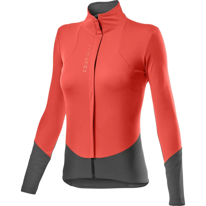 Castelli Beta Ros Womens Jacket in Pink