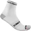 Castelli Rosso Corsa Pro 9 Socks in White
