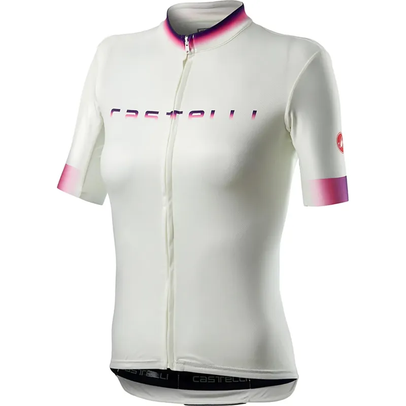 Castelli Gradient Womens Jersey in White