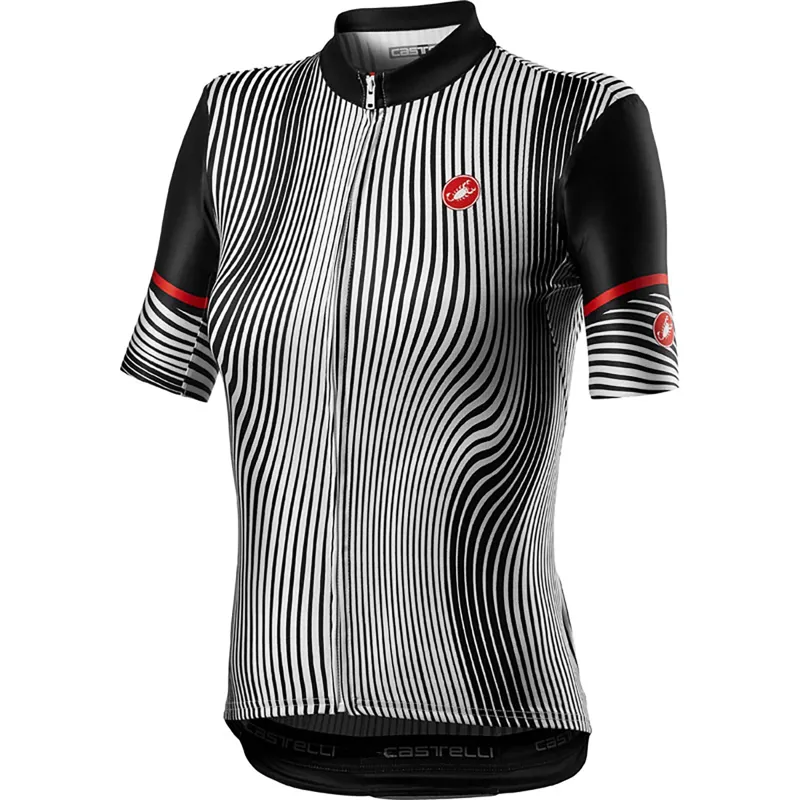 Castelli Illusione Womens Jersey in Black