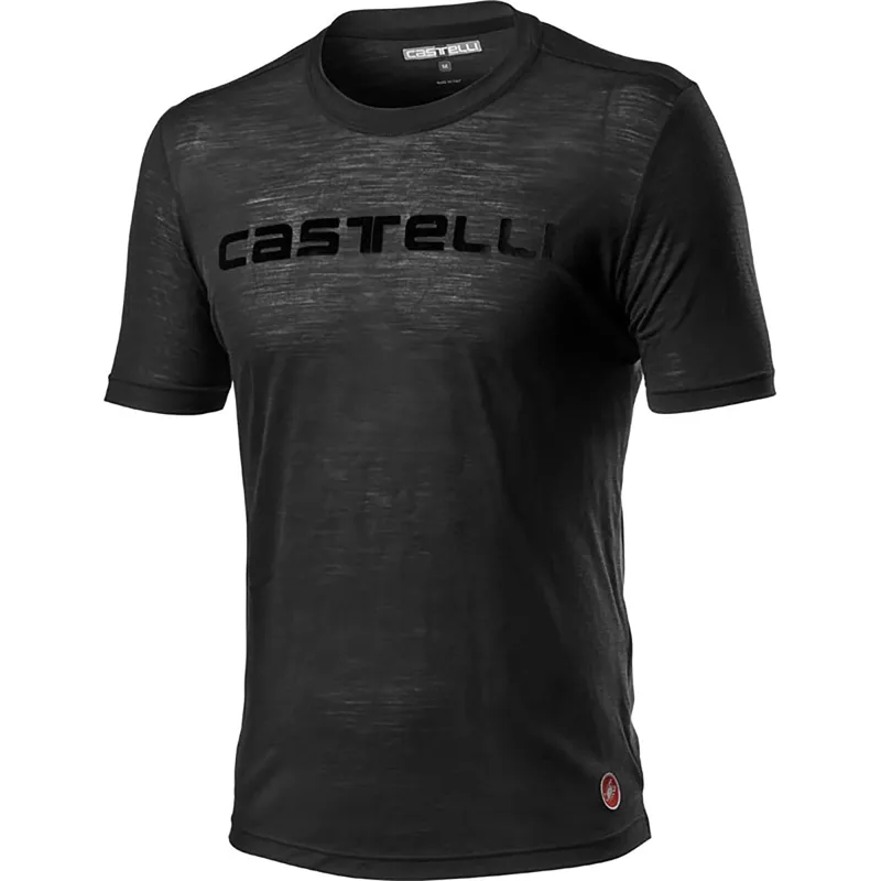 Castelli Merino Castelli Mens T-Shirt in Black