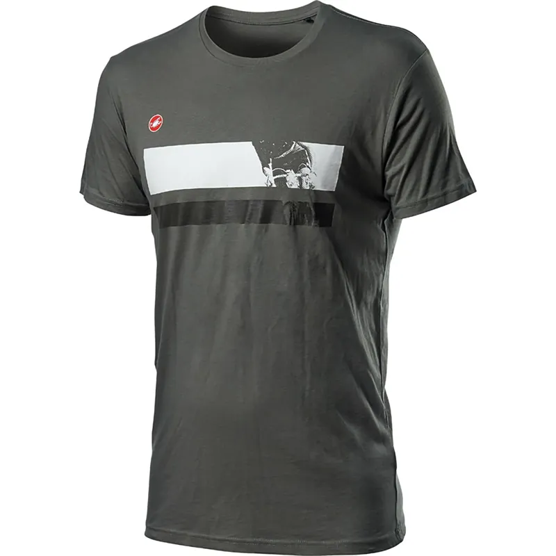 Castelli Cima Mens T-Shirt in Grey