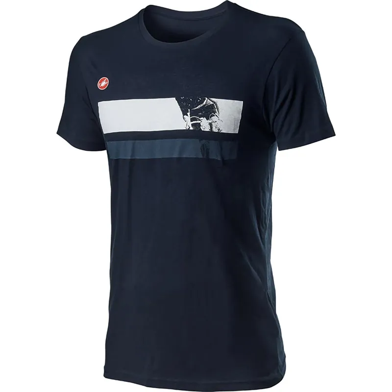 Castelli Cima Mens T-Shirt in Blue