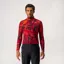 Castelli Unlimited Mens Thermal Jersey in Red
