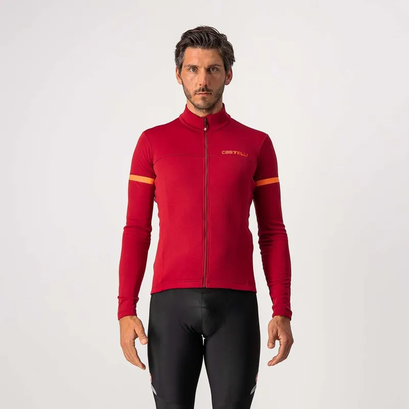 Castelli Fondo 2 Mens Jersey in Red