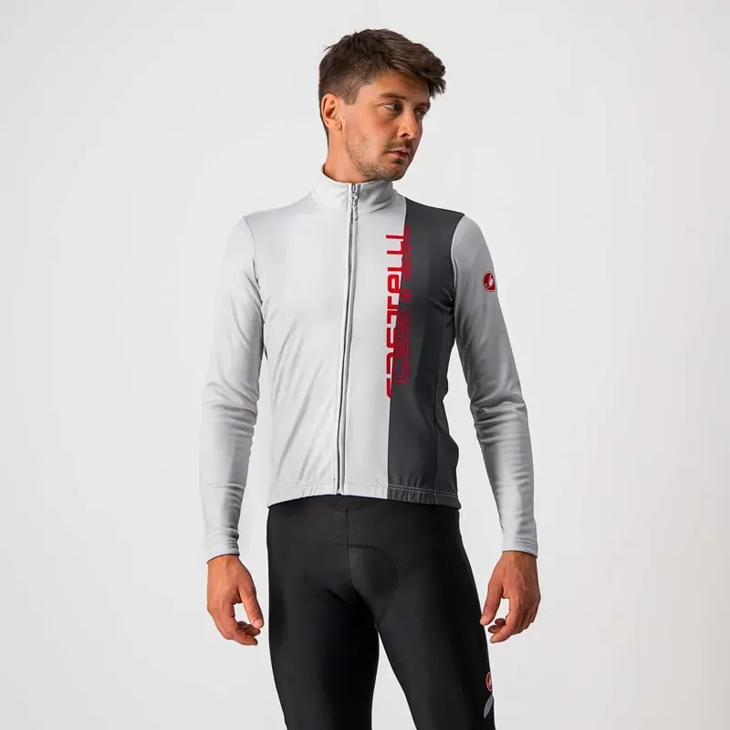 Castelli Traguardo Mens Jersey in Grey