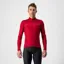 Castelli Pro Thermal Mid Long Sleeve Mens Jersey in Red
