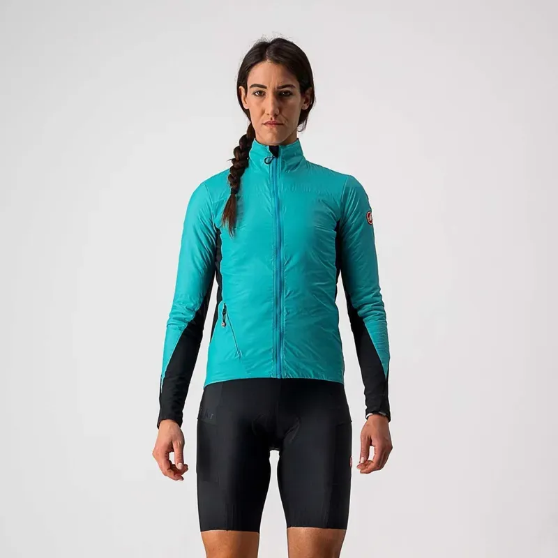 Castelli Unlimited Womens Puffy Jacket in Blue