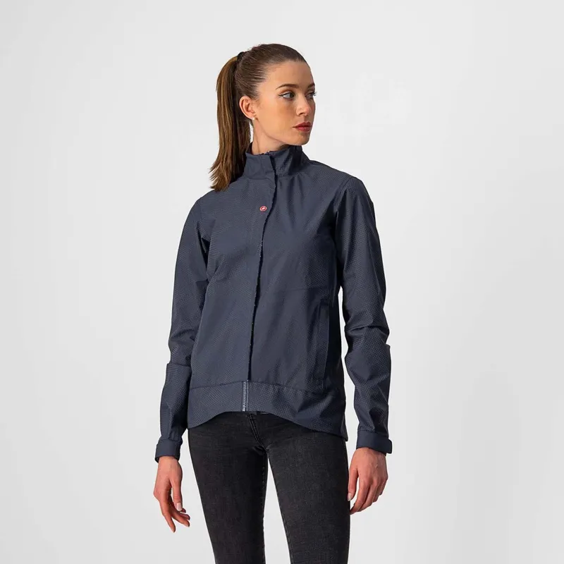 Castelli Commuter Womens Reflex Jacket in Blue