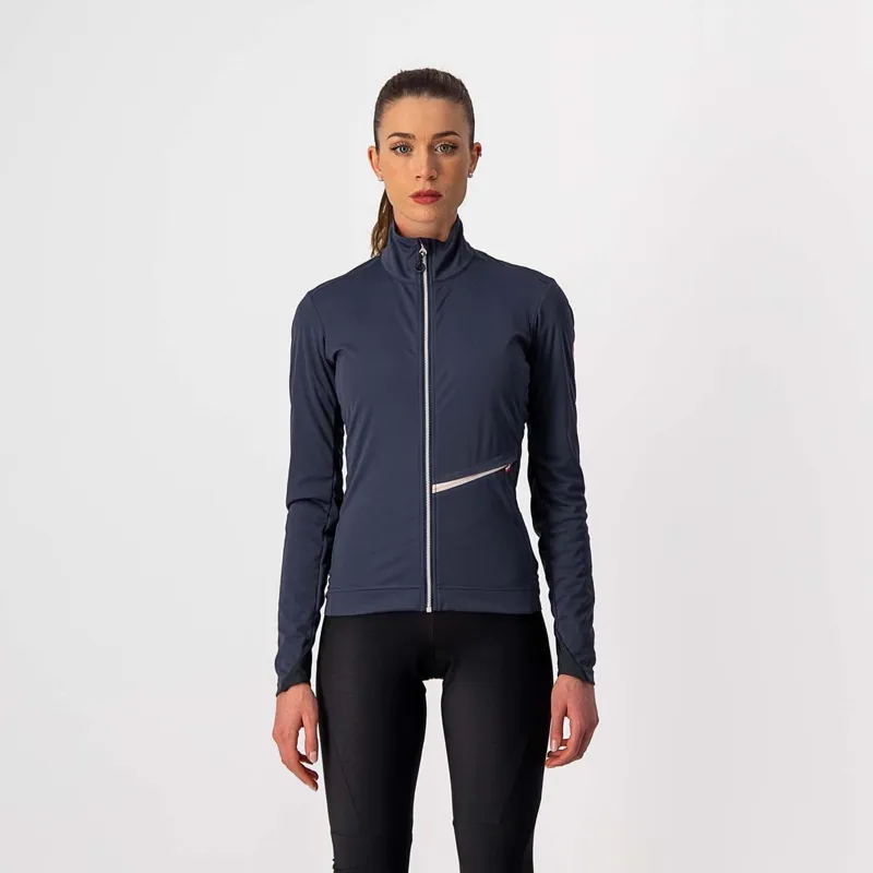 Castelli Go Womens Jacket in Blue