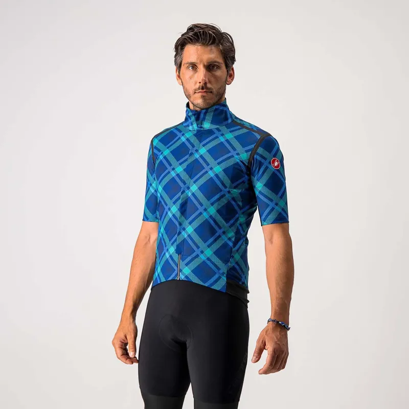 Castelli Gabba RoS Ltd Ed Short Sleeve Mens Jersey in Blue
