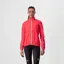 Castelli Emergency 2 Womens Rain Jacket in Pink