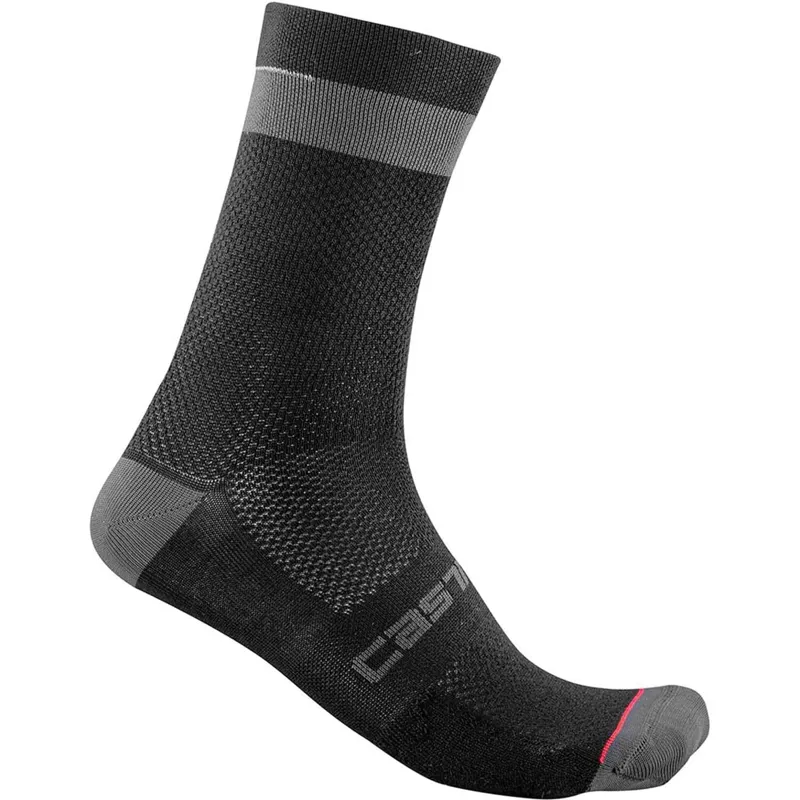 Castelli Alpha 18 Socks in Black