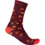 Castelli Fuga 18 Socks in Red