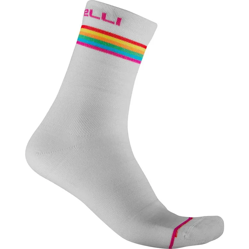Castelli Go Womens 15 Socks in White