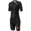 Castelli Free Sanremo 2 Short Sleeve Mens Suit in Black