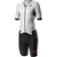 Castelli Free Sanremo 2 Short Sleeve Mens Suit in White