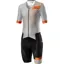 Castelli Free Sanremo 2 Short Sleeve Mens Suit in Grey