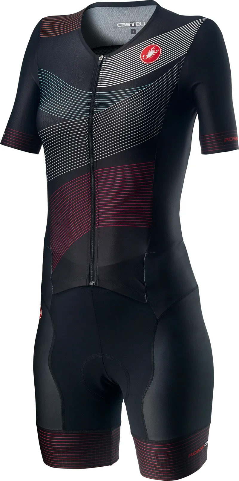 Castelli Free Sanremo 2 Short Sleeve Womens Suit in Black