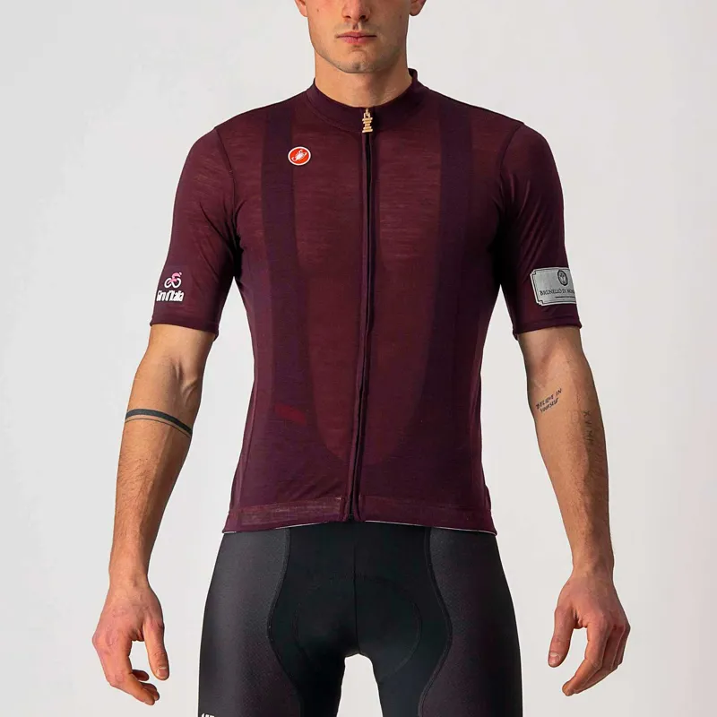 Castelli Montalcino Mens Jersey in Purple