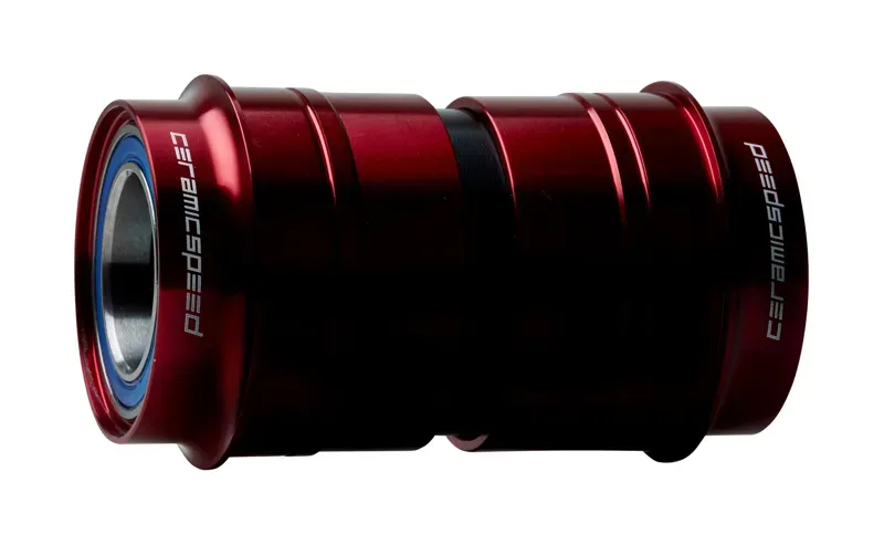 CeramicSpeed PF30 Shimano 24mm Road Bottom Bracket in Red