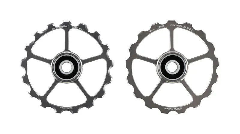 CeramicSpeed Coated No Cage 17T OSPW in Silver